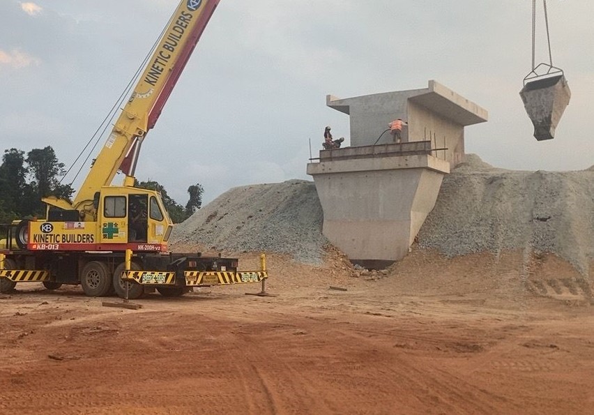 Major Bridge East Coast Rail Link (ECRL) Bridge, Kuantan Major Bridge East Coast Rail Link (ECRL) Bridge, Kuantan