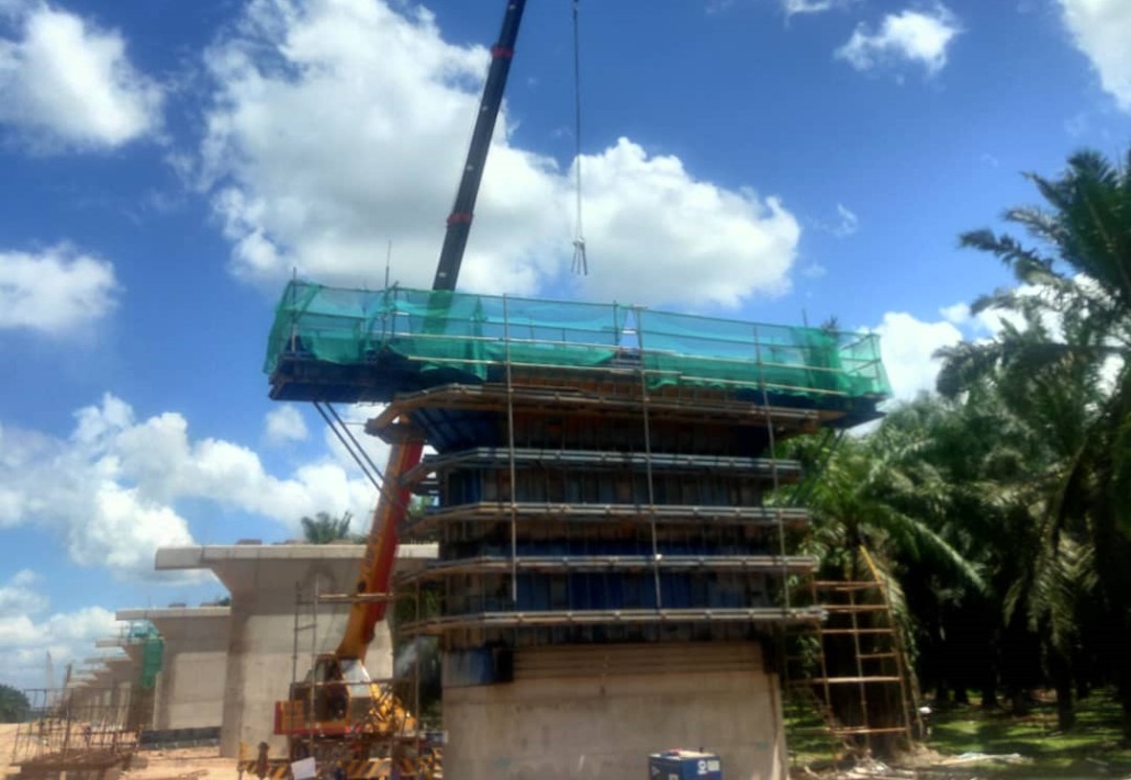 Major Bridge East Coast Rail Link (ECRL) Bridge, Temerloh Major Bridge East Coast Rail Link (ECRL) Bridge, Temerloh