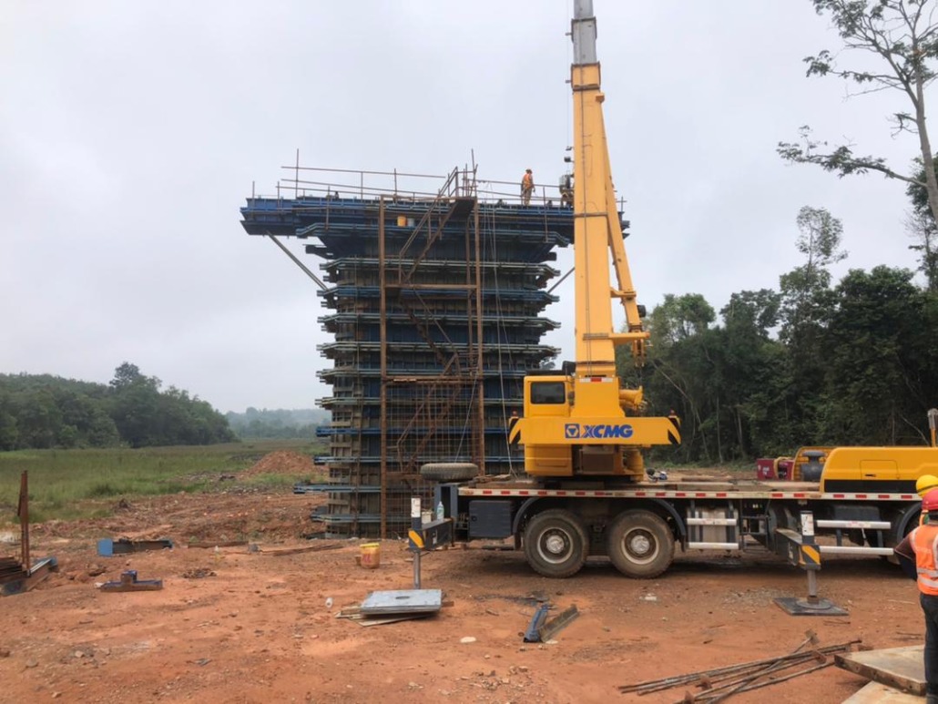 Major Bridge East Coast Rail Link (ECRL) Bridge, Temerloh Major Bridge East Coast Rail Link (ECRL) Bridge, Temerloh