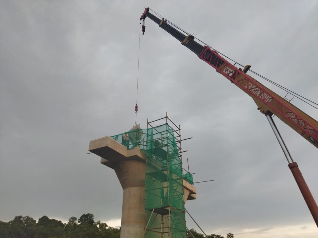 Major Bridge East Coast Rail Link (ECRL) Bridge, Temerloh Major Bridge East Coast Rail Link (ECRL) Bridge, Temerloh