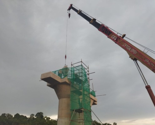 Major Bridge East Coast Rail Link (ECRL) Bridge, Temerloh Major Bridge East Coast Rail Link (ECRL) Bridge, Temerloh