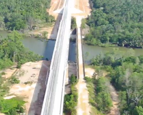 Major Bridge East Coast Rail Link (ECRL) Bridge, Kemaman Major Bridge East Coast Rail Link (ECRL) Bridge, Kemaman