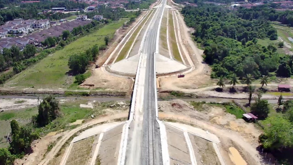 Major Bridge East Coast Rail Link (ECRL) Bridge, Kemaman Major Bridge East Coast Rail Link (ECRL) Bridge, Kemaman