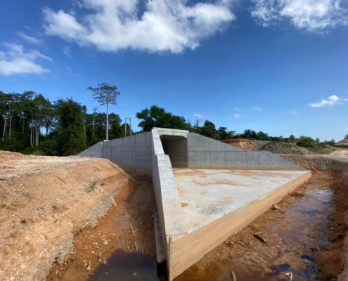 Supersize Drainage Box Culvert - East Coast Rail Link (ECRL), Kemaman