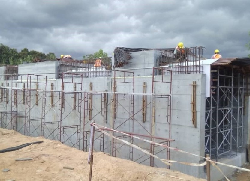 Supersize Drainage Box Culvert - East Coast Rail Link (ECRL), Kemaman