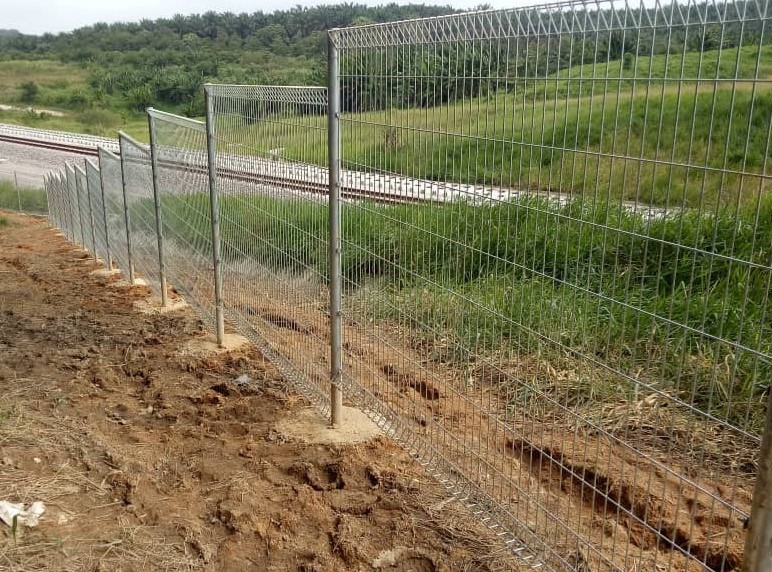 Fencing - Electrified Double Track (EDT), Johor