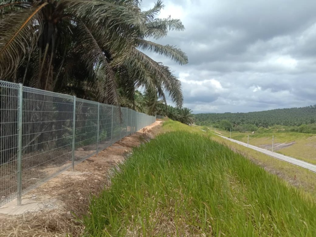 Fencing - Electrified Double Track (EDT), Johor