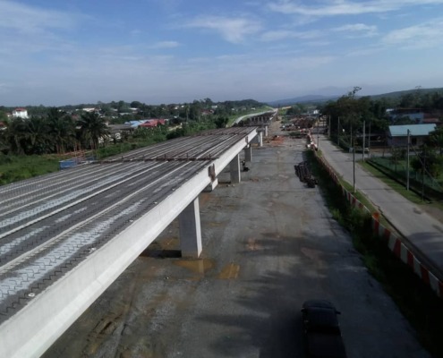 Electrified Double Track (EDT) Viaduct, Johor Electrified Double Track (EDT) Viaduct, Johor