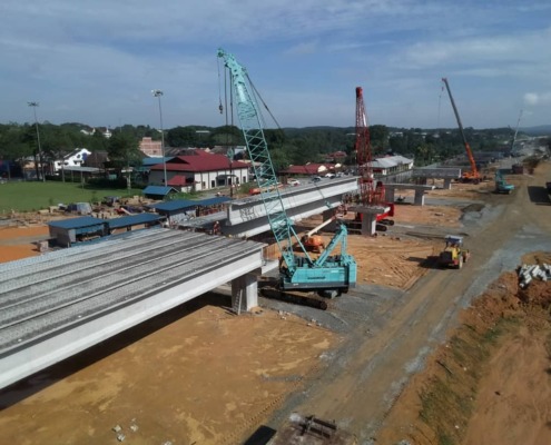 Electrified Double Track (EDT) Viaduct, Johor Electrified Double Track (EDT) Viaduct, Johor