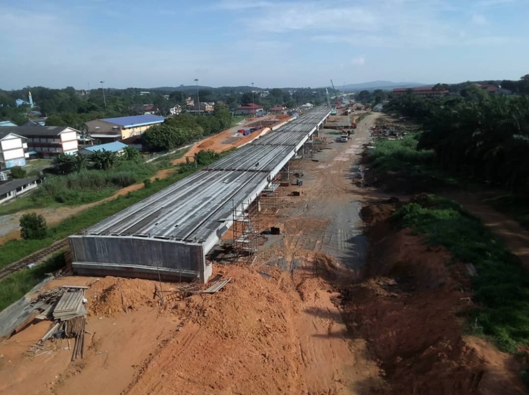 Electrified Double Track (EDT) Viaduct, Johor Electrified Double Track (EDT) Viaduct, Johor