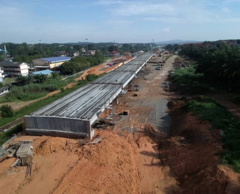 Electrified Double Track (EDT) Viaduct, Johor Electrified Double Track (EDT) Viaduct, Johor