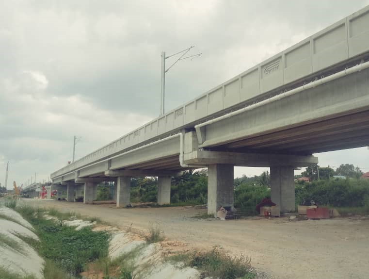 Electrified Double Track (EDT) Viaduct, Johor Electrified Double Track (EDT) Viaduct, Johor