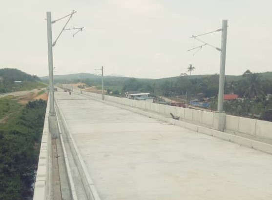 Electrified Double Track (EDT) Viaduct, Johor Electrified Double Track (EDT) Viaduct, Johor