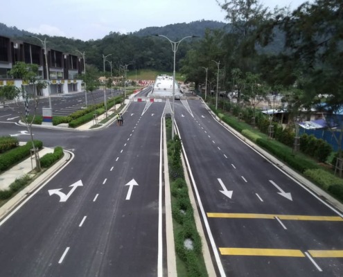 Interchange Flyover Eco Templer, Rawang