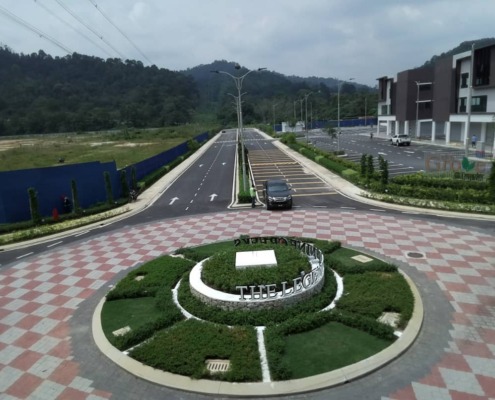 Interchange Flyover Eco Templer, Rawang