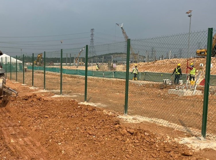 Fencing - K2 Data Centre, STEP, Johor