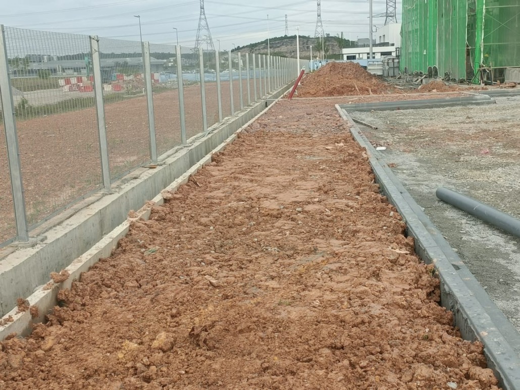 Fencing - Bridge Data Centres, KIDEX, Johor