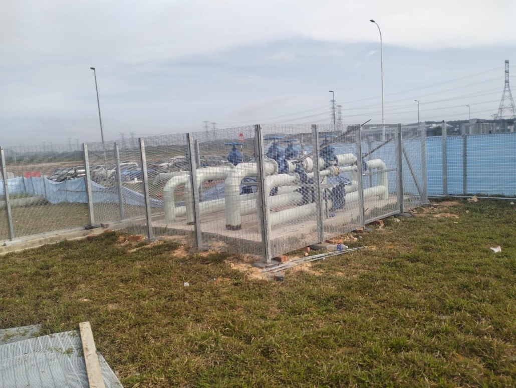 Fencing - Bridge Data Centres, KIDEX, Johor