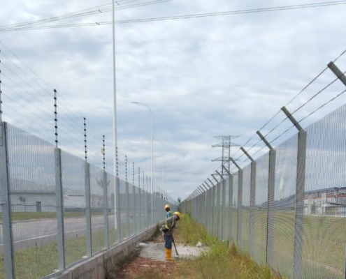 Fencing - Bridge Data Centres, KIDEX, Johor