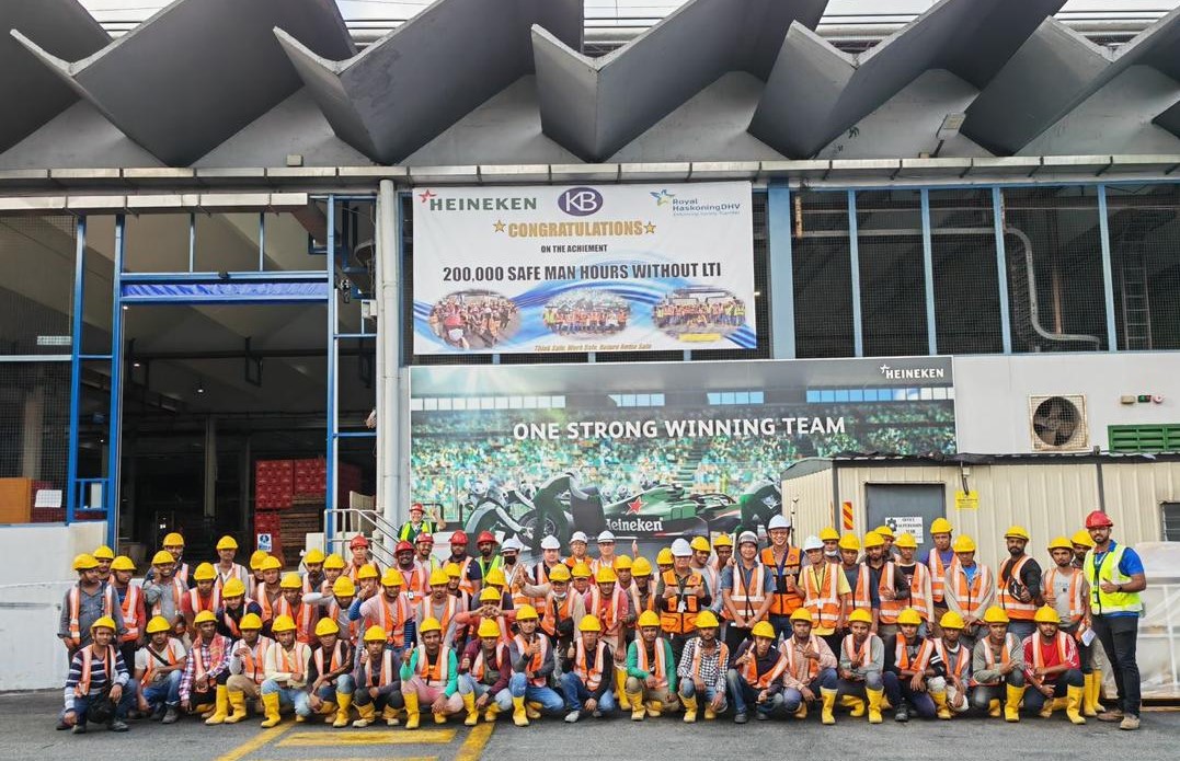 Heineken Safe Manhours without LTI Heineken Safe Manhours without LTI